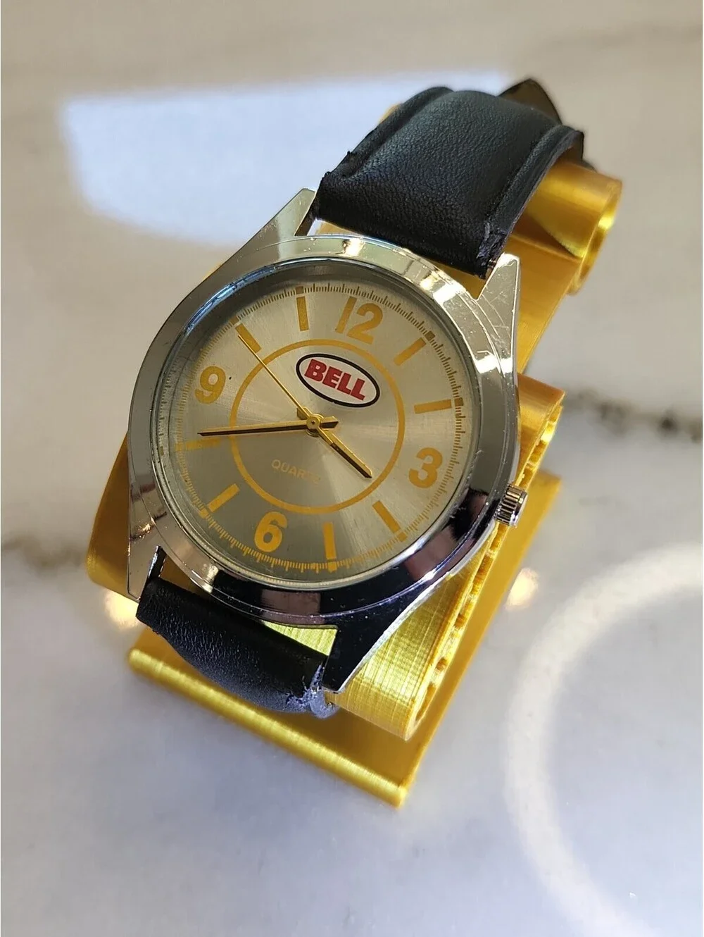 Men's Quartz Watch Working New Battery Motorcycle 40mm Bell Helmets Racing Works